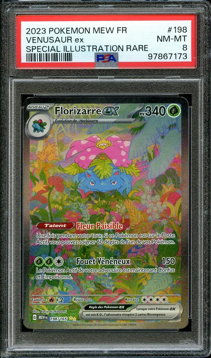 PSA 8 Florizarre Ex