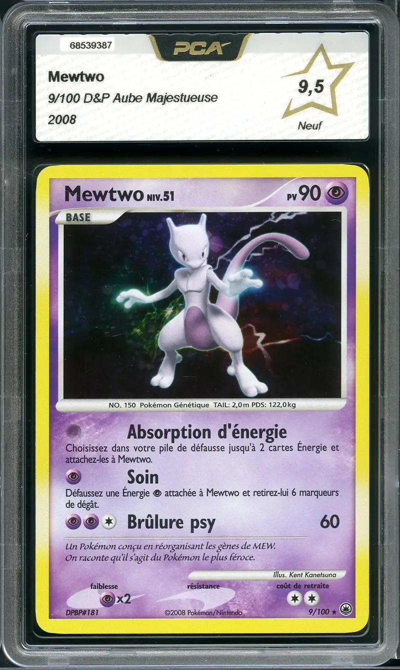 PCA 9.5 Mewtwo Holo
