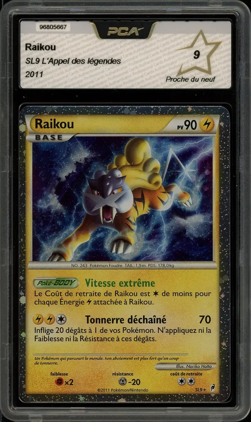 PCA 9 Raikou Holo