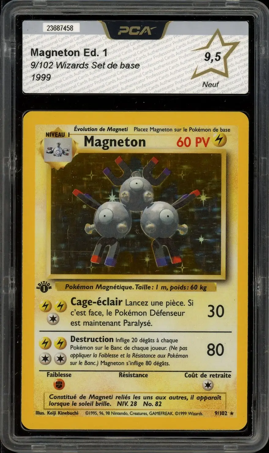 ポケモンカード Magneton PSA9 PSA 9 Magneton