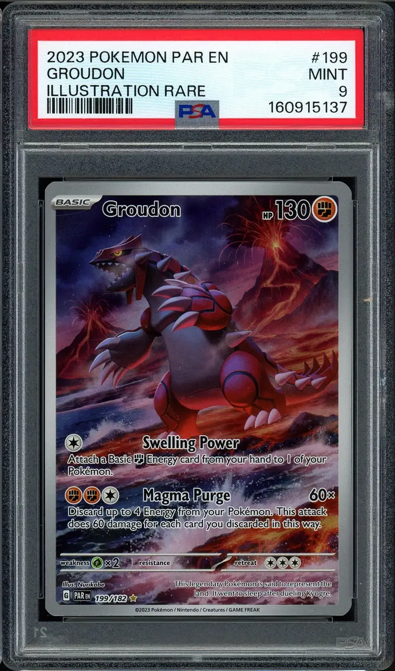 PSA 9 Groudon
