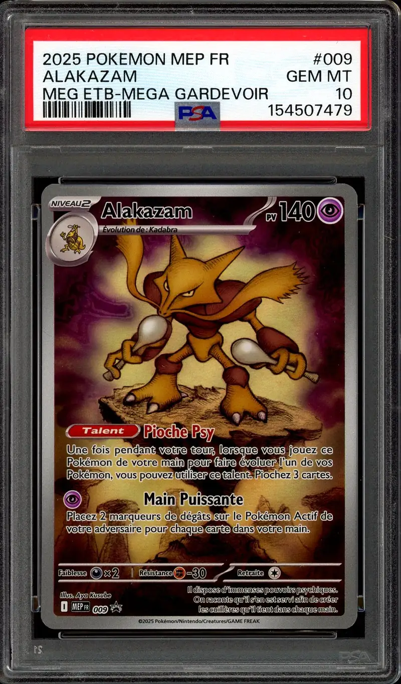 PSA 10 Alakazam