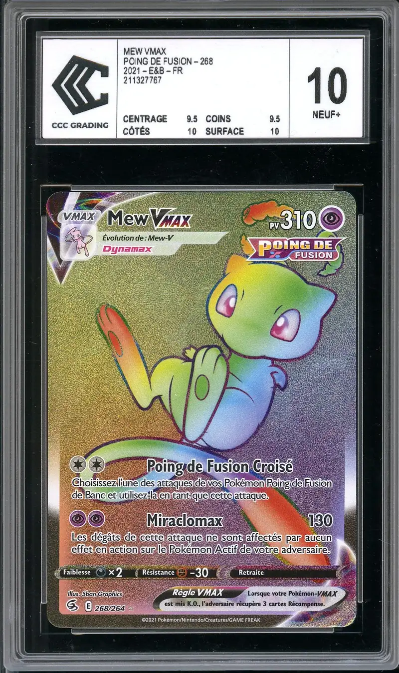 CCC 10 Mew VMax Rainbow
