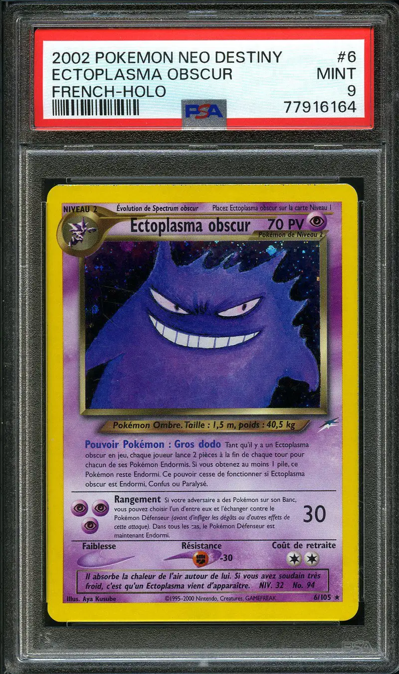 PSA 9 Ectoplasma Obscur Holo