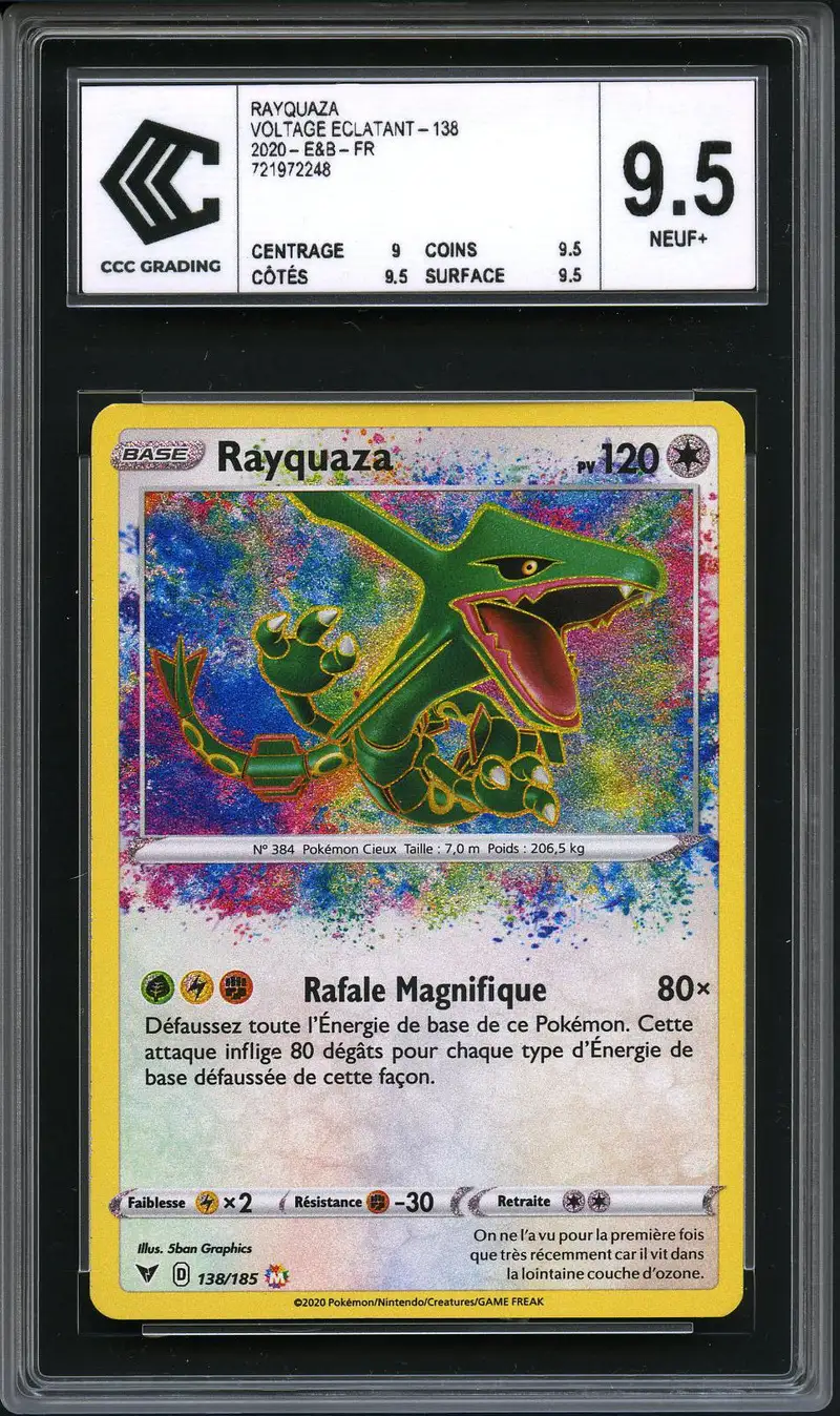 CCC 9.5 Rayquaza Holo