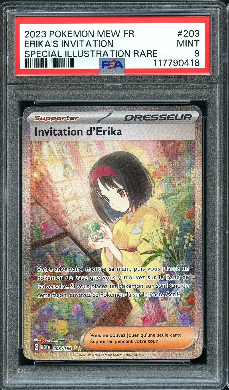 PSA 9 Invitation d'Erika