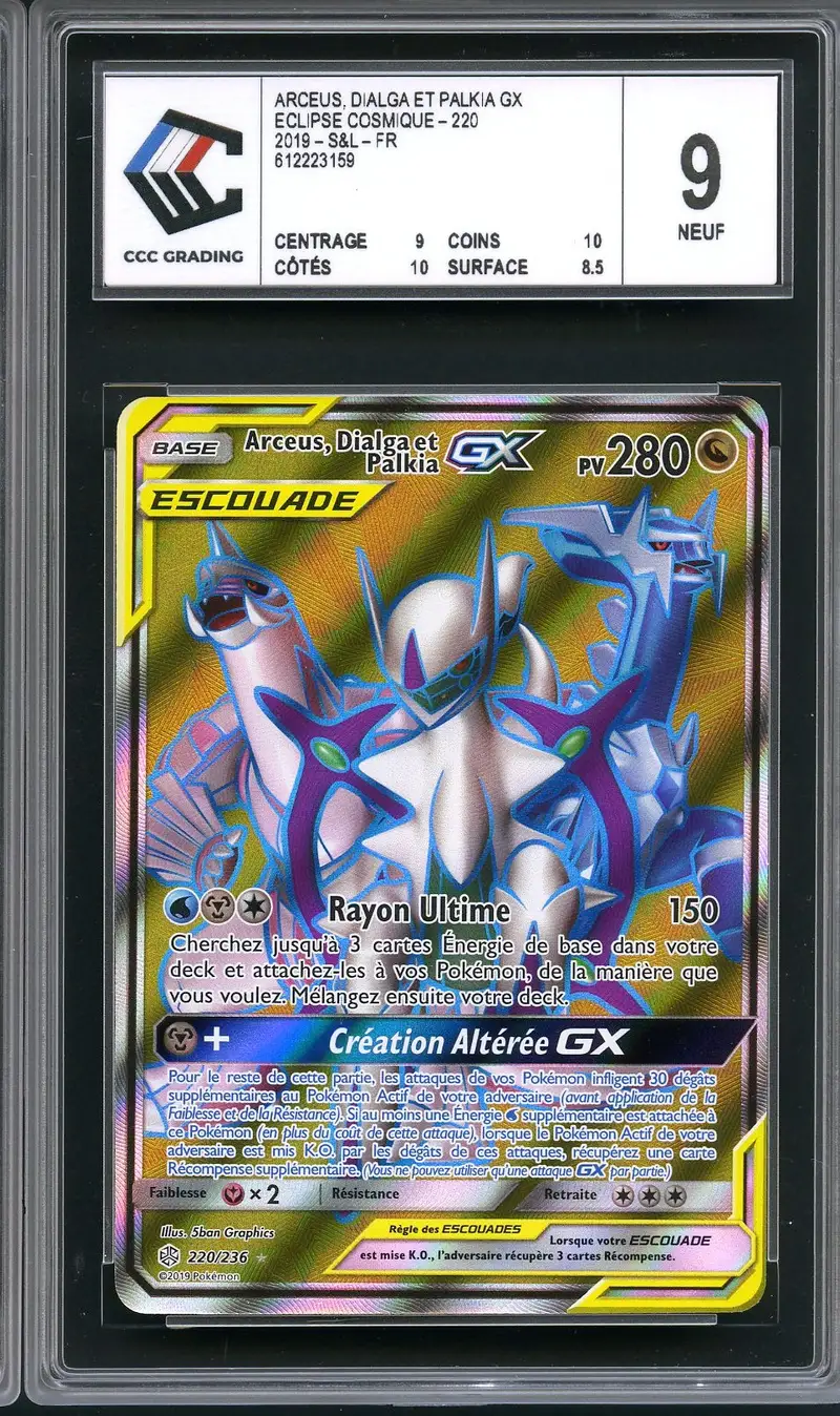 CCC 9 Arceus, Dialga et Palkia Gx
