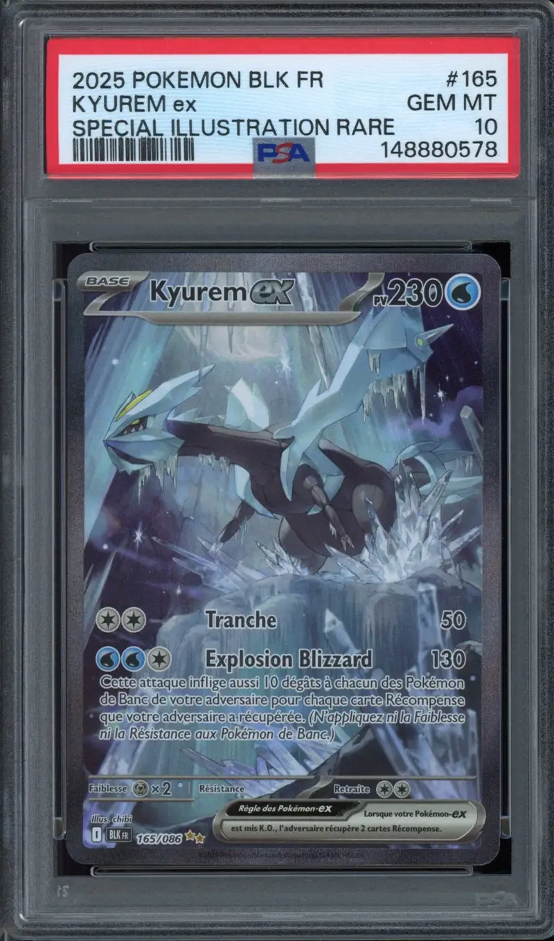 PSA 10 Kyurem Ex