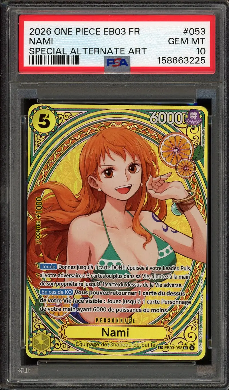 PSA 10 Nami