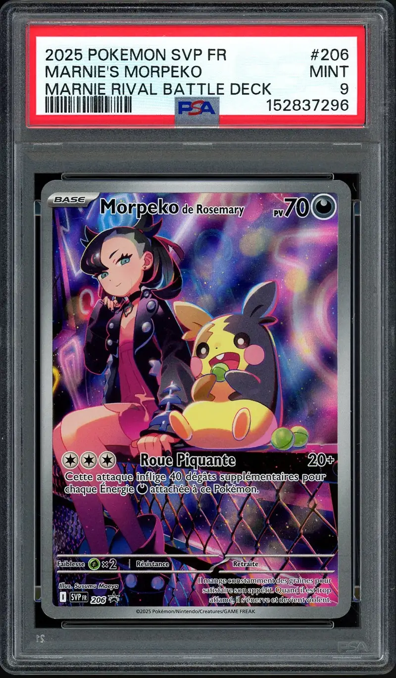 PSA 9 Morpeko de Rosemary