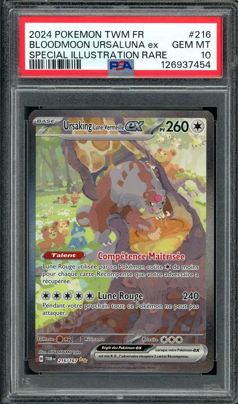 PSA 10 Ursaking Lune Vermeille Ex