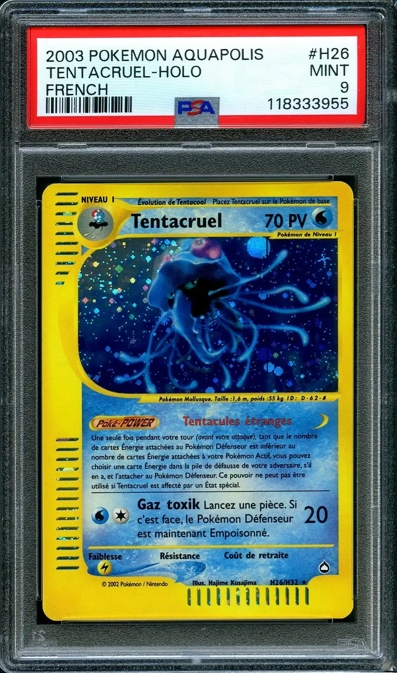PSA 9 Tentacruel Holo