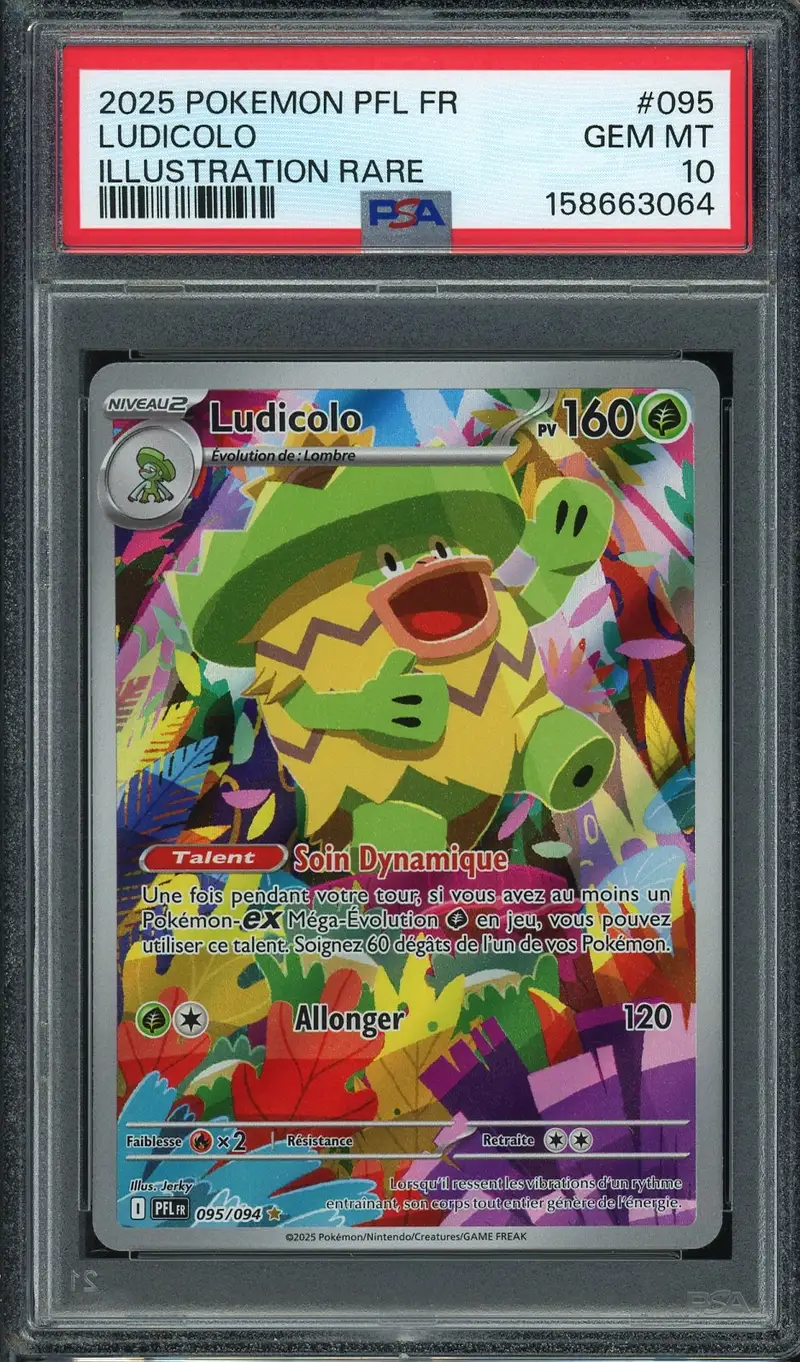 PSA 10 Ludicolo