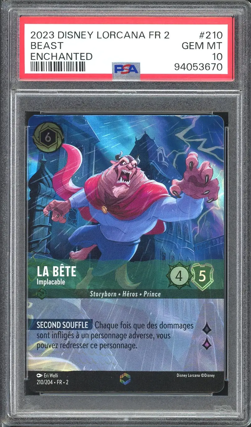 PSA 10 La Bête Enchantée