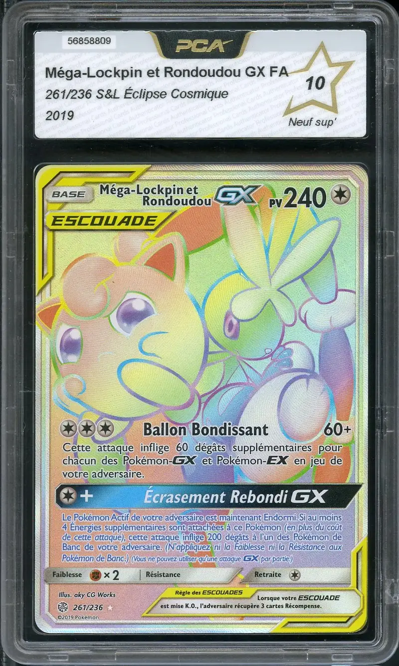 PCA 10 Méga-Lockpin et Rondoudou Gx Rainbow