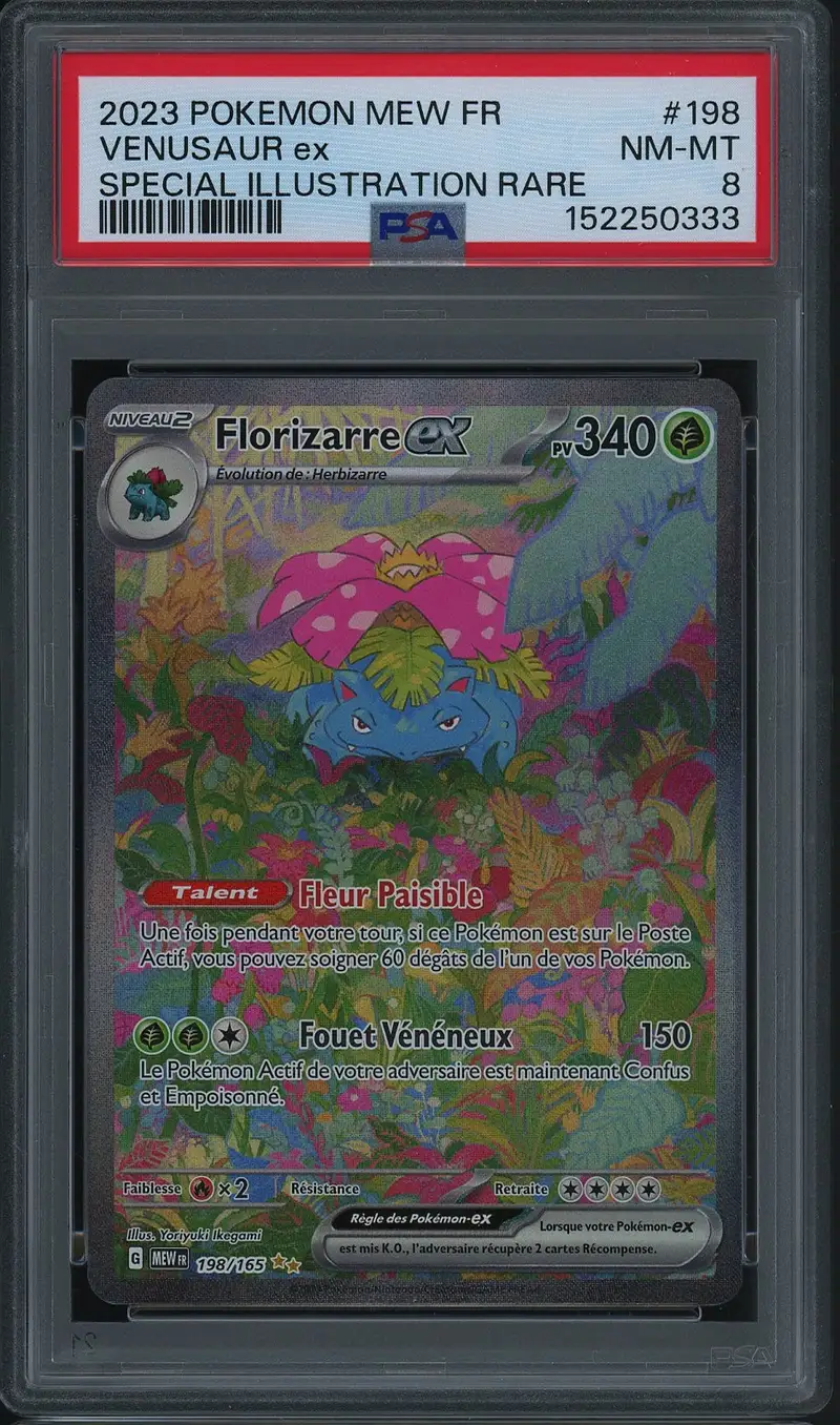 PSA 8 Florizarre Ex