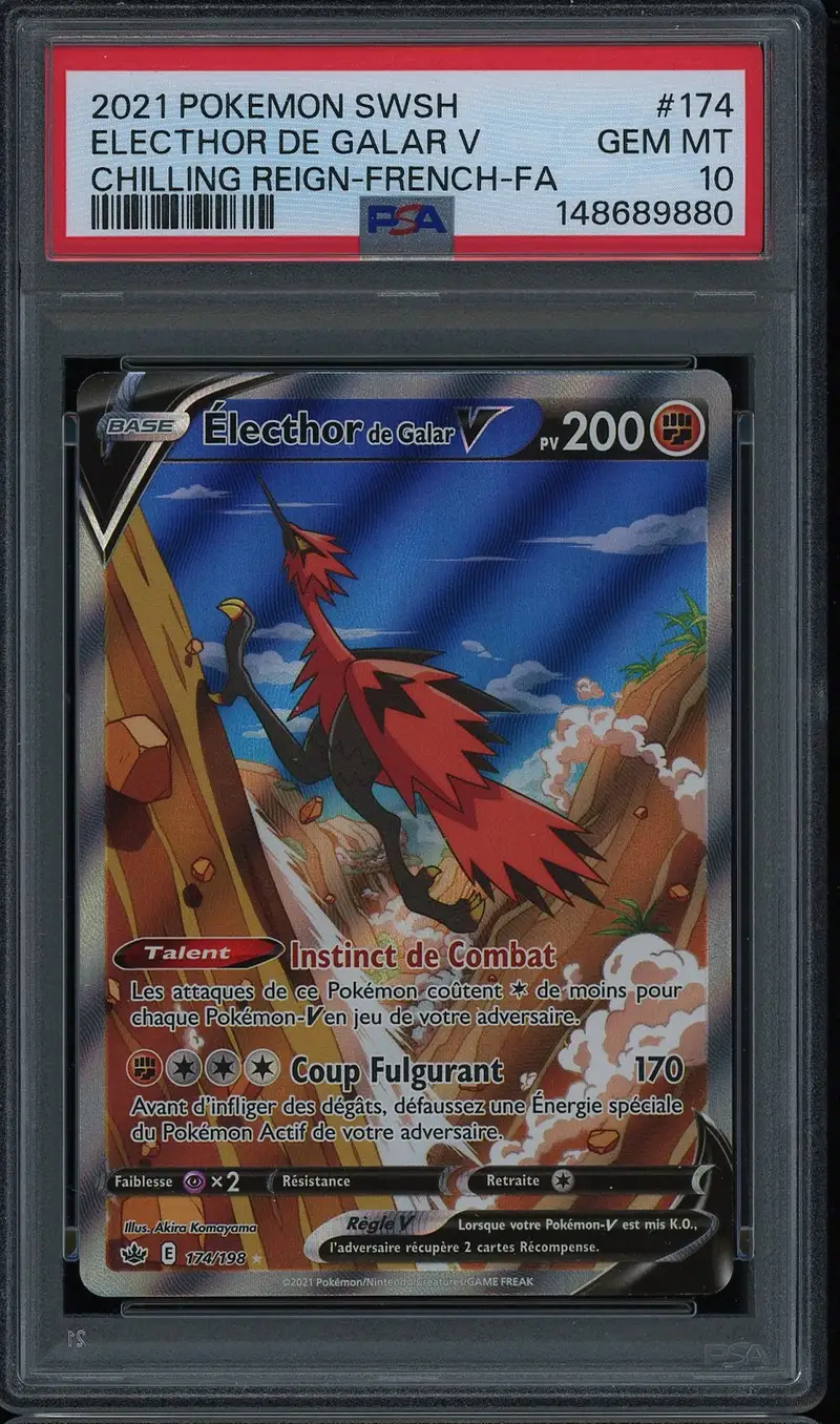 PSA 10 Electhor de Galar V