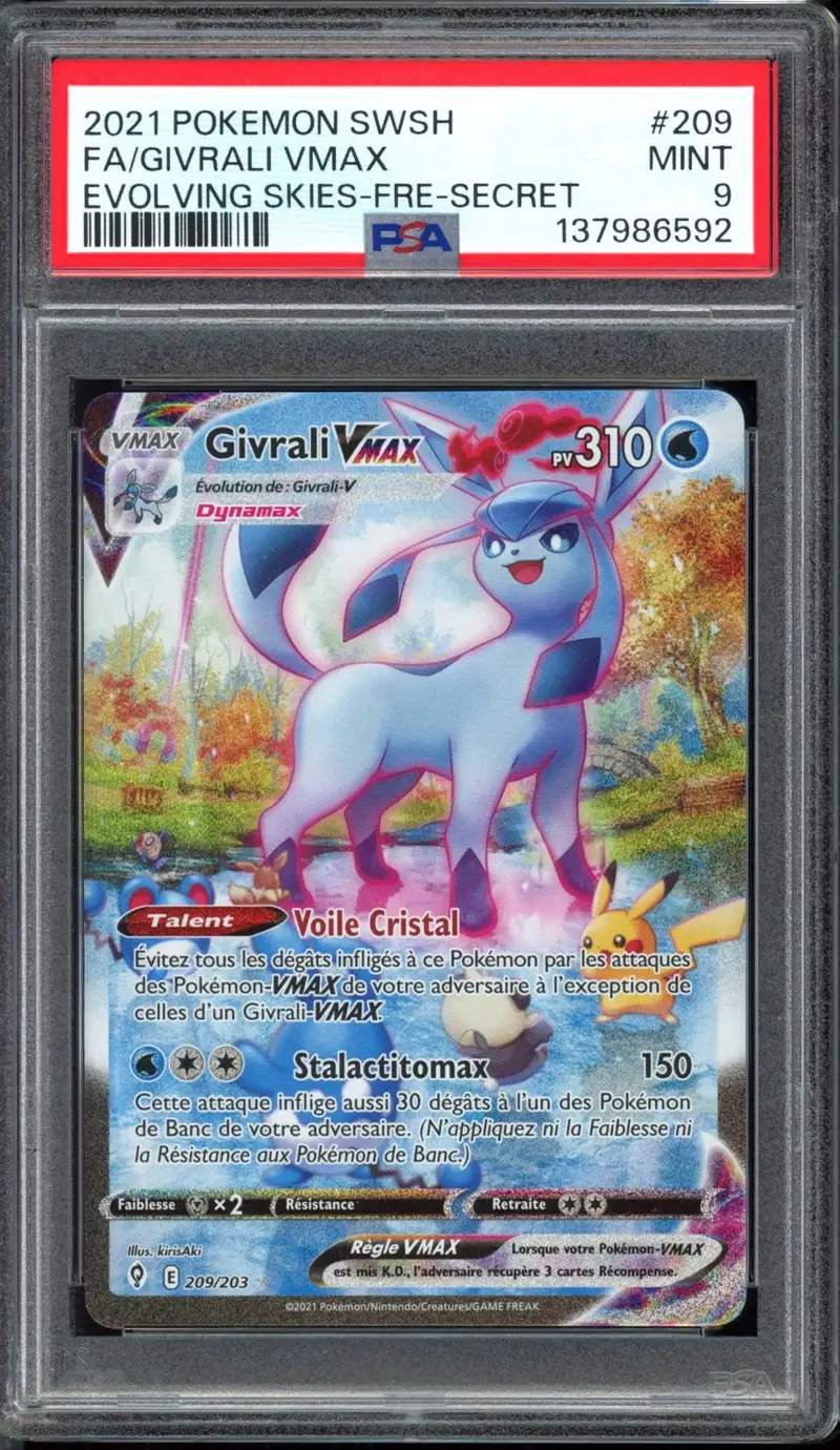 PSA 9 Givrali VMax