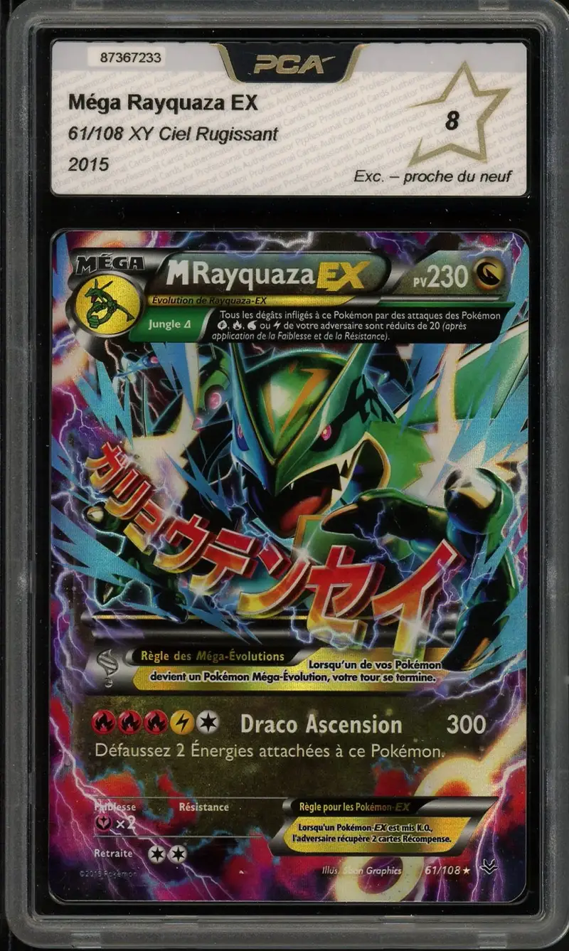 PCA 8 Méga Rayquaza Ex