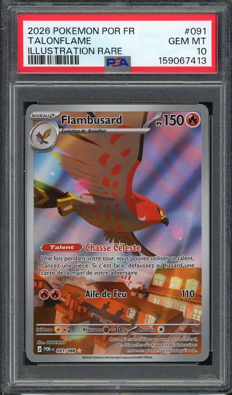 PSA 10 Flambusard