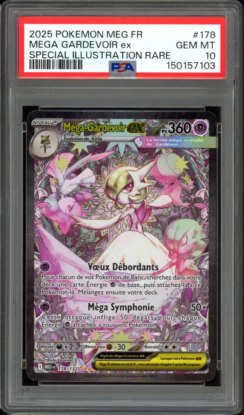 PSA 10 Méga-Gardevoir Ex