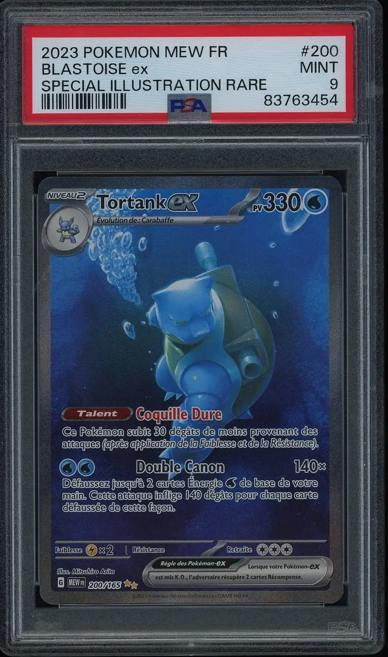PSA 9 Tortank Ex