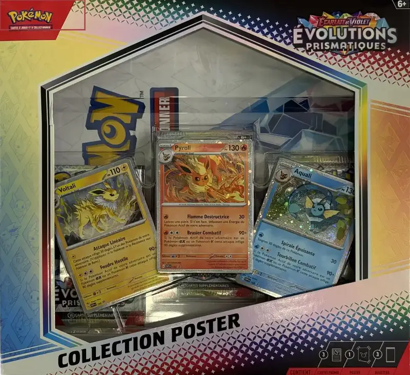 Coffret Collection Poster EV8.5 Evolutions Prismatiques