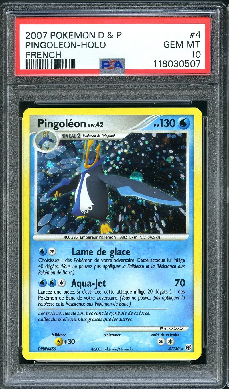 PSA 10 Pingoléon Holo