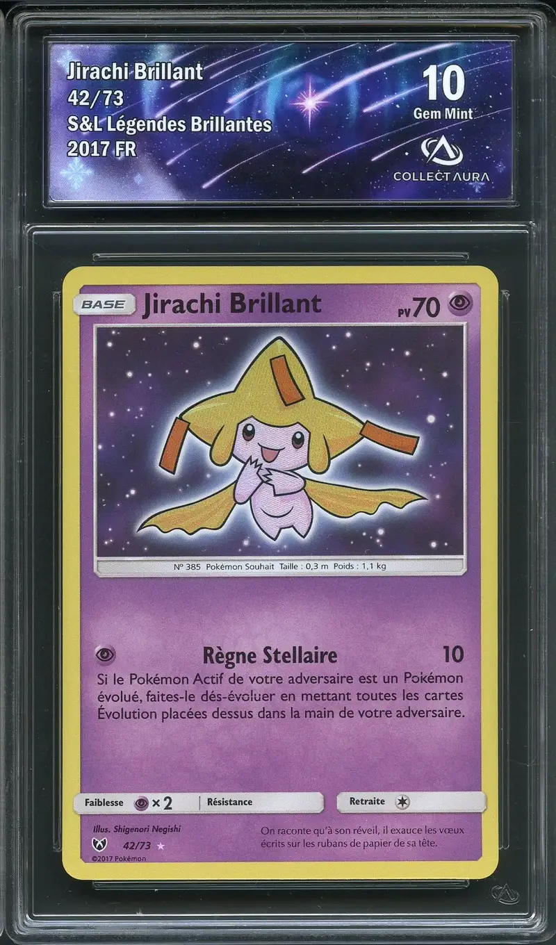 CA 10 Jirachi Brillant Holo