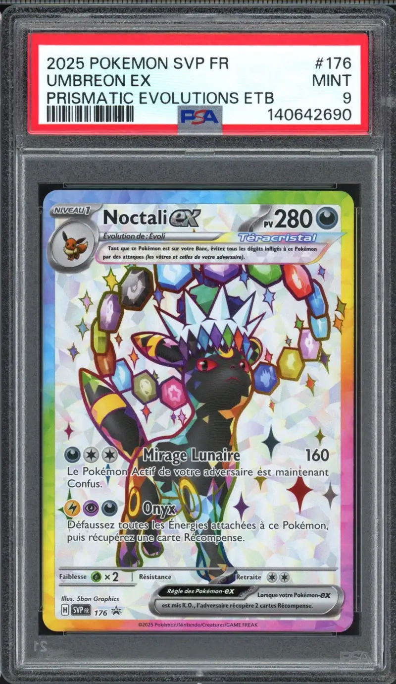 PSA 9 Noctali Ex