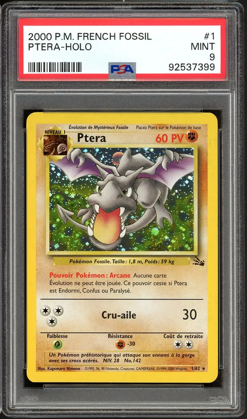 PSA 9 Ptera Holo