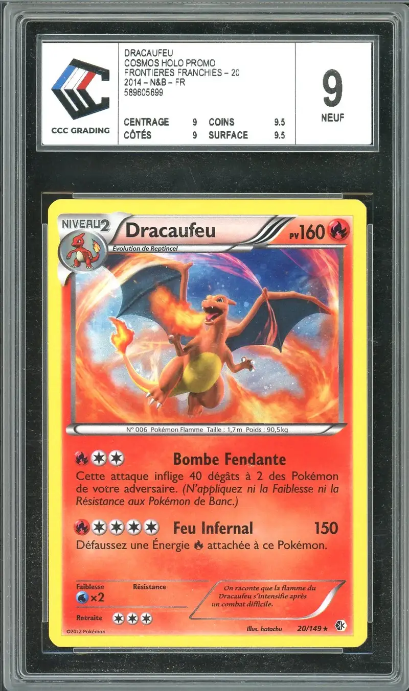CCC 9 Dracaufeu Holo