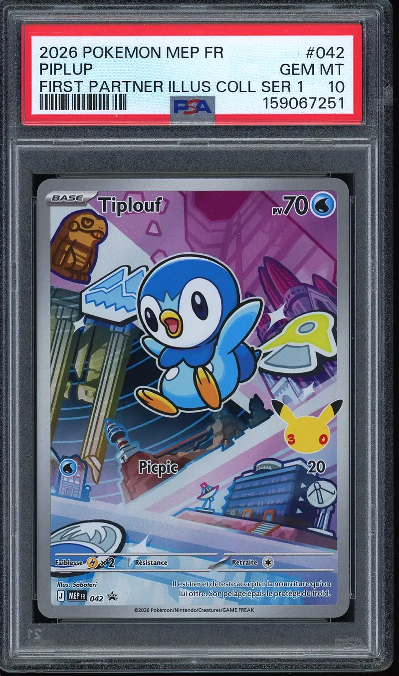 PSA 10 Tiplouf