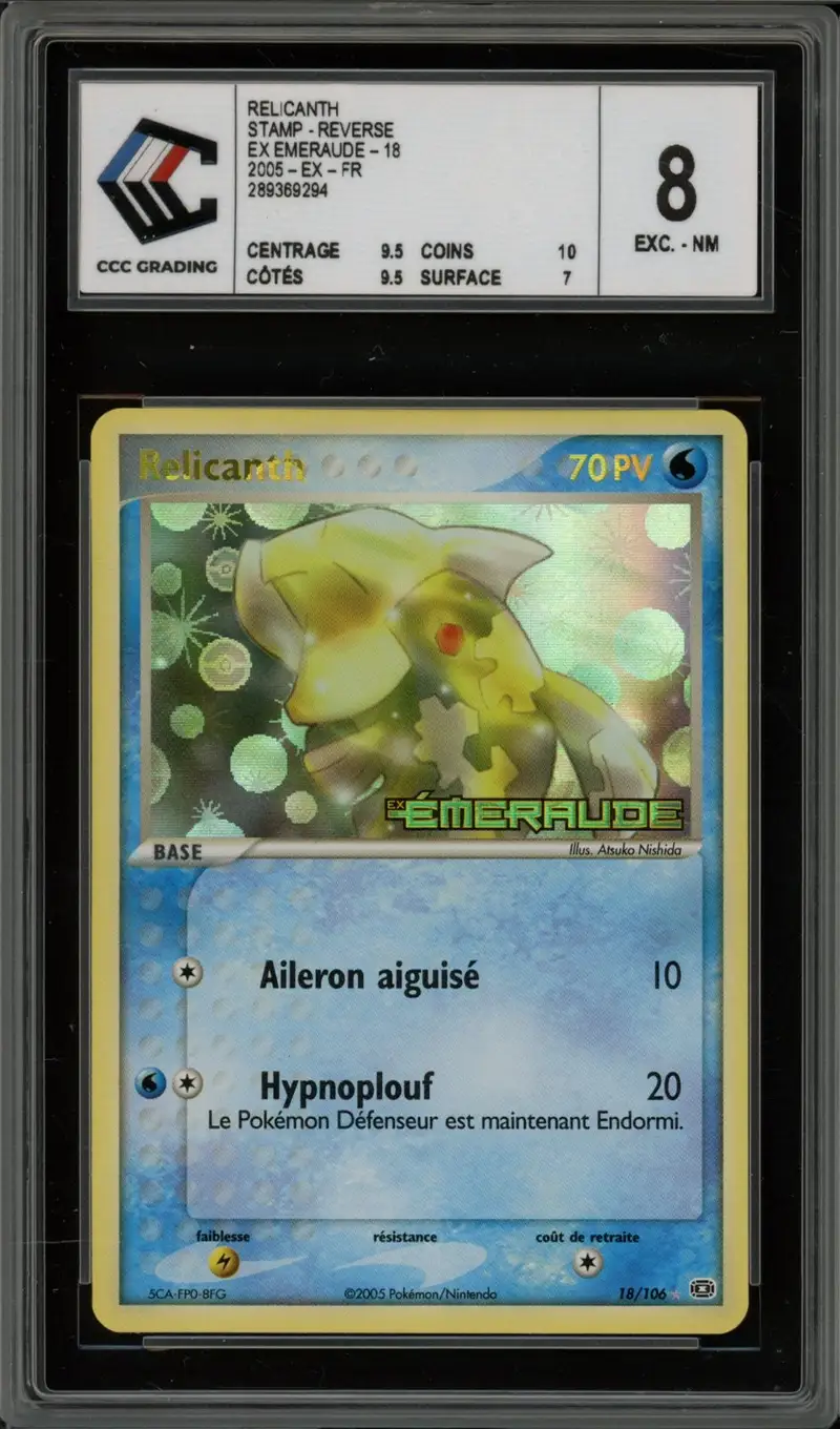 CCC 8 Relicanth Holo Reverse