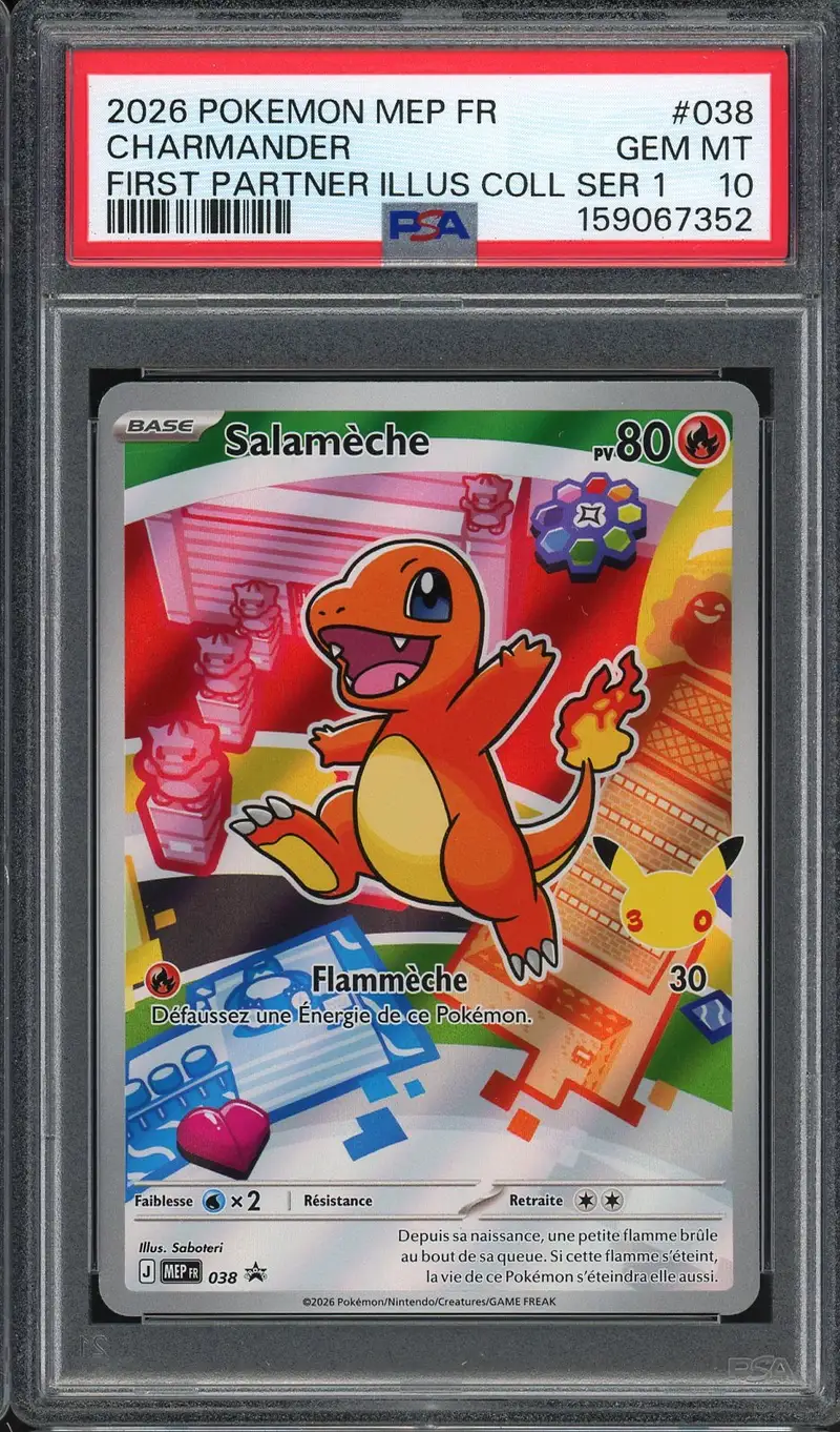 PSA 10 Salamèche