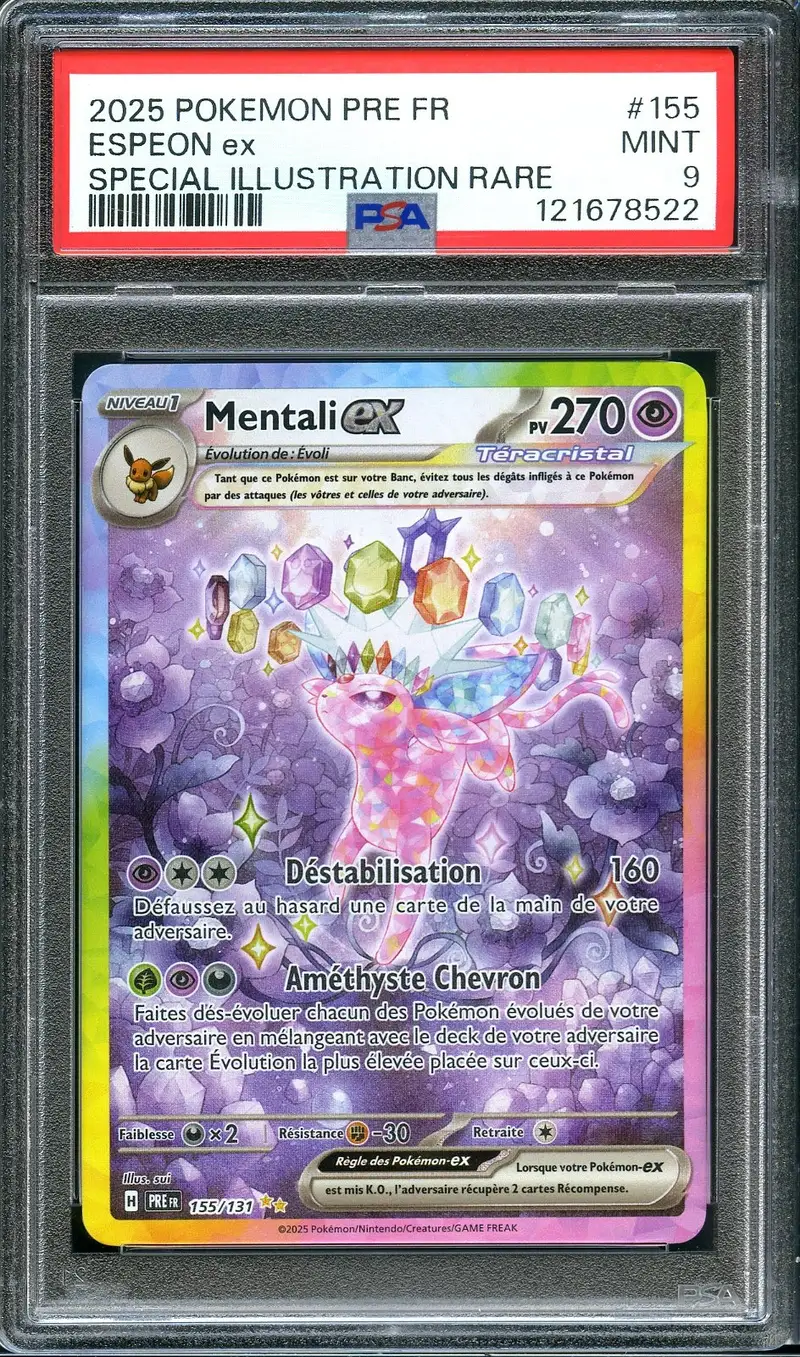 PSA 9 Mentali Ex