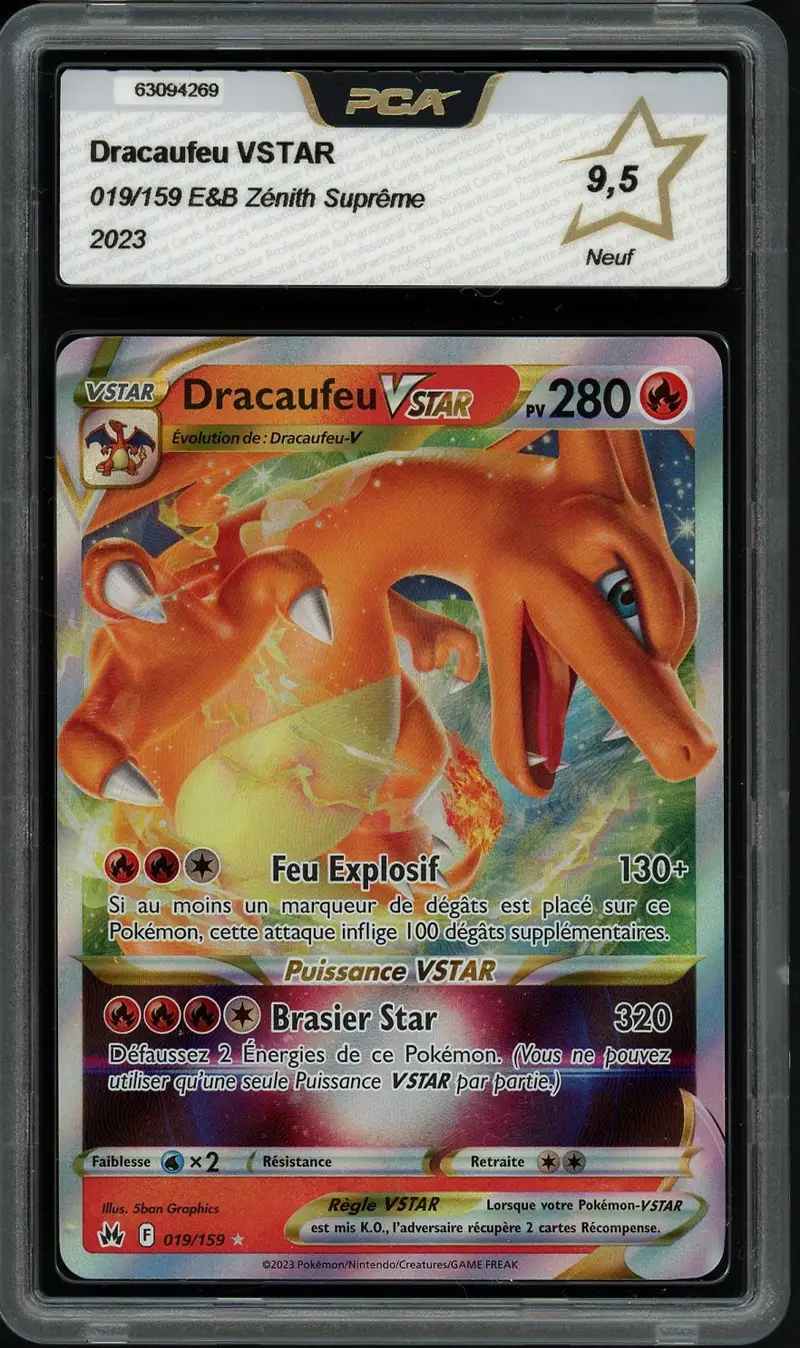 PCA 9.5 Dracaufeu VStar