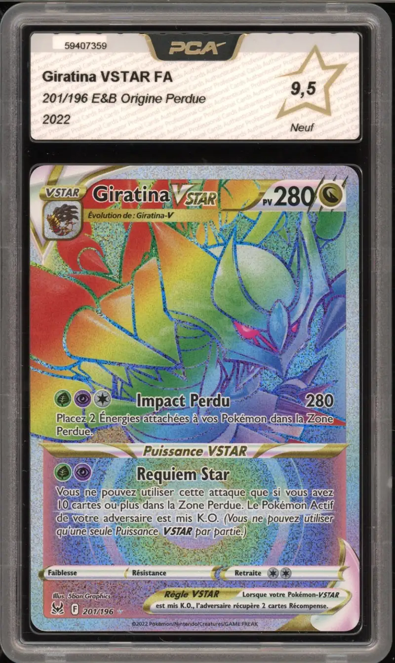 PCA 9.5 Giratina VStar Rainbow