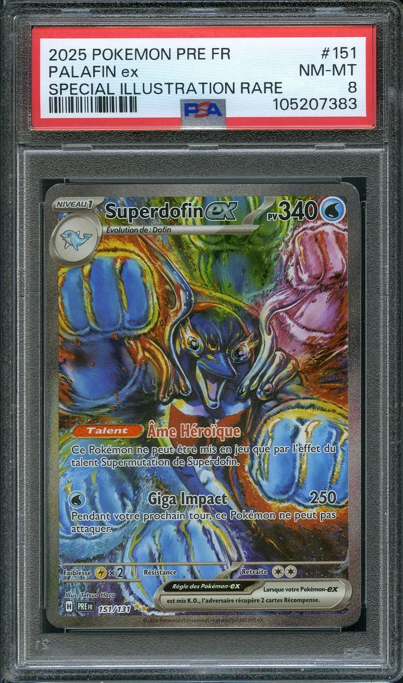 PSA 8 Superdofin Ex