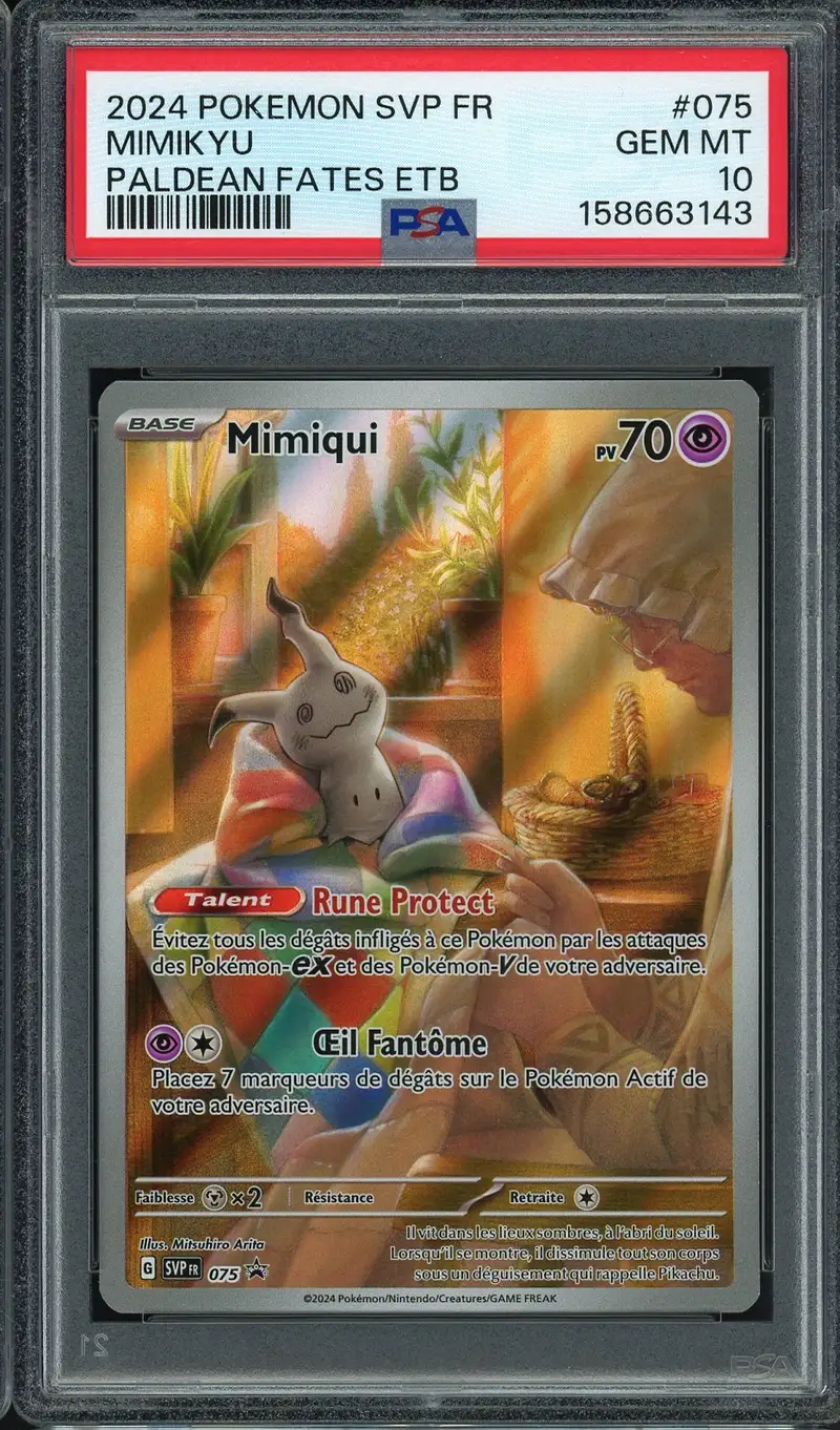 PSA 10 Mimiqui