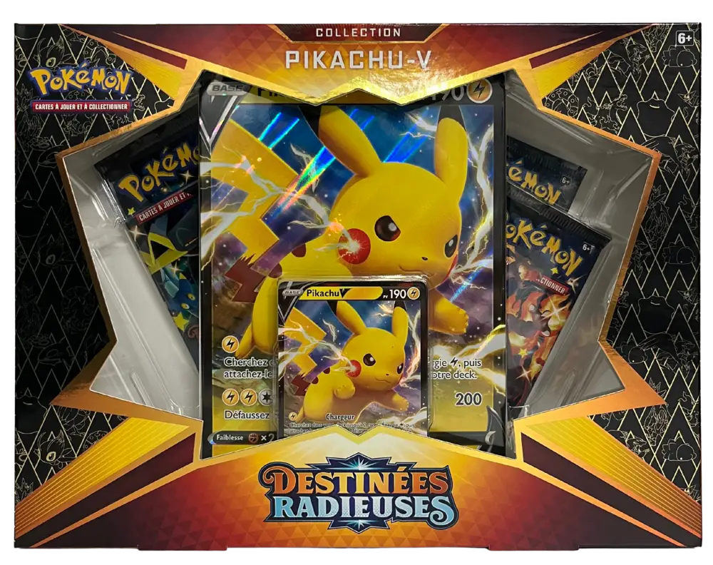 Coffret EB4.5 Destinées Radieuses Pikachu V