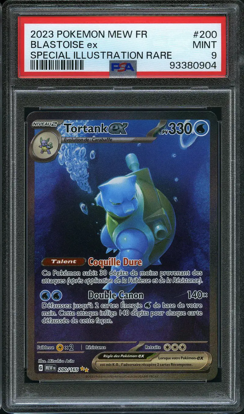 PSA 9 Tortank Ex