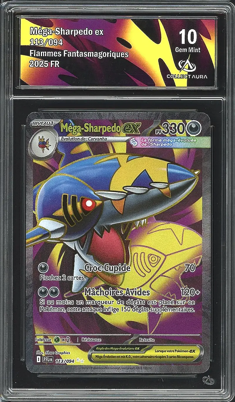 CA 10 Méga-Sharpedo Ex