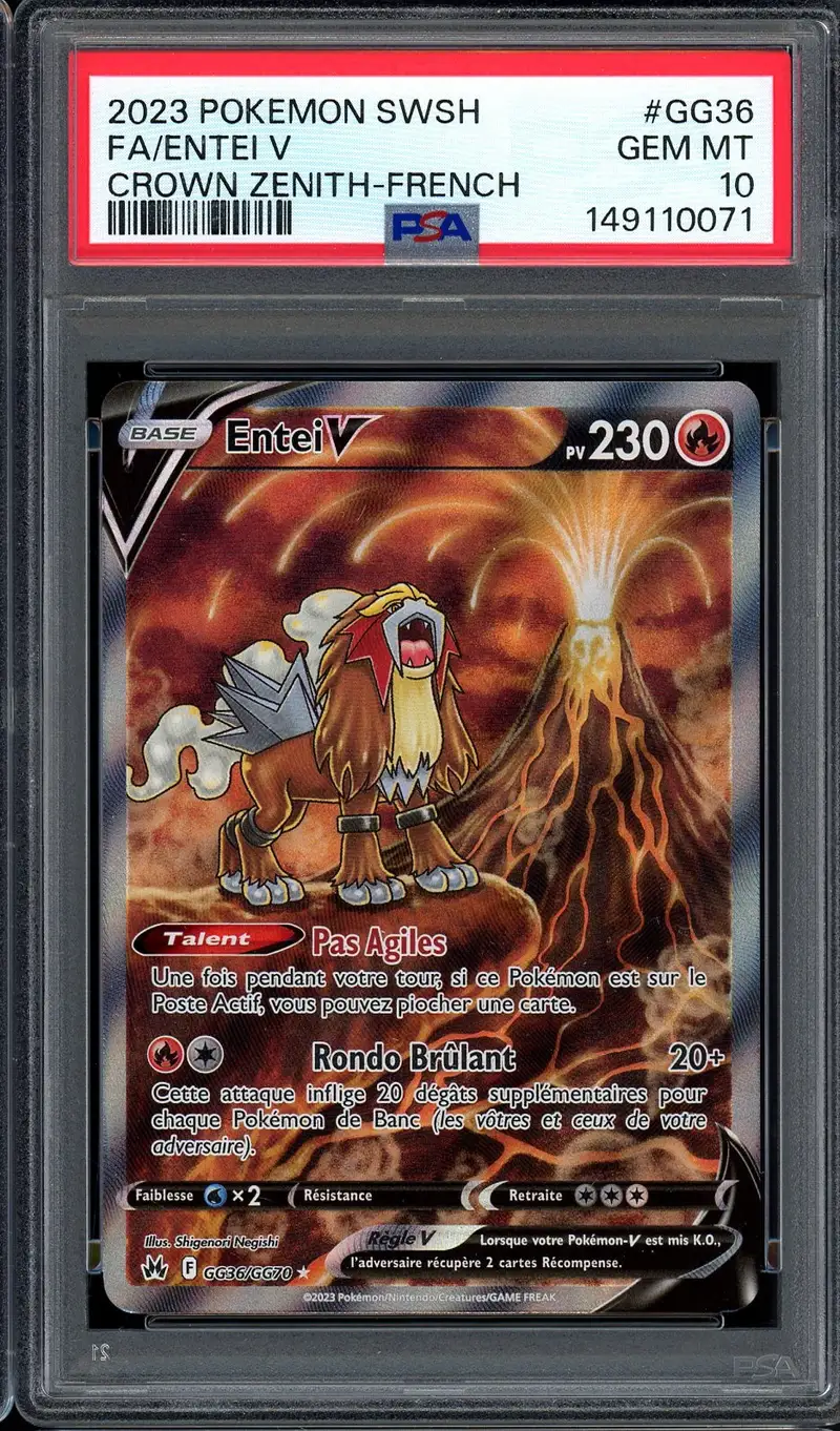 PSA 10 Entei V