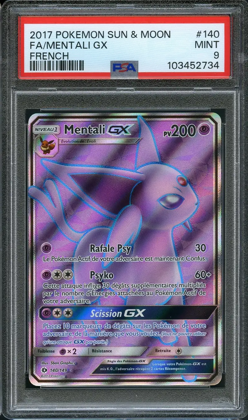 PSA 9 Mentali Gx
