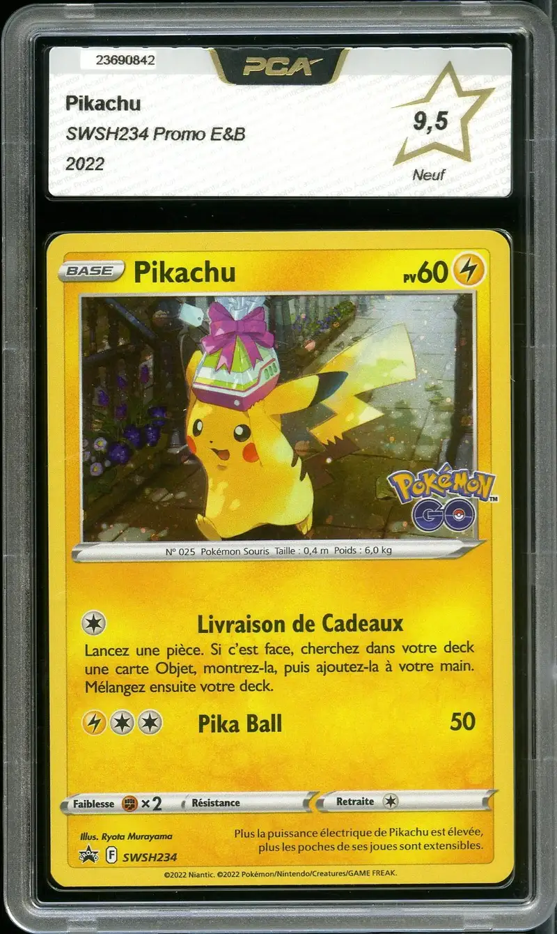 PCA 9.5 Pikachu Holo