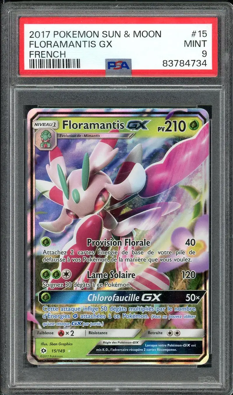 PSA 9 Floramantis Gx