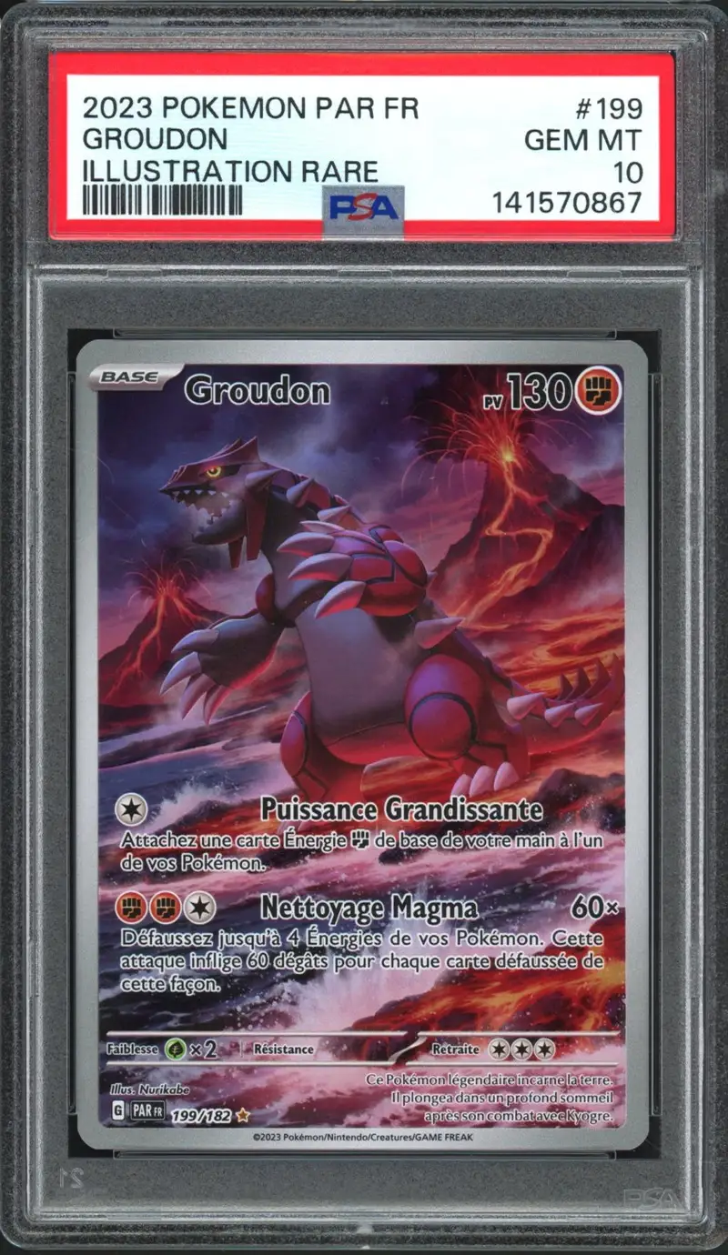 PSA 10 Groudon