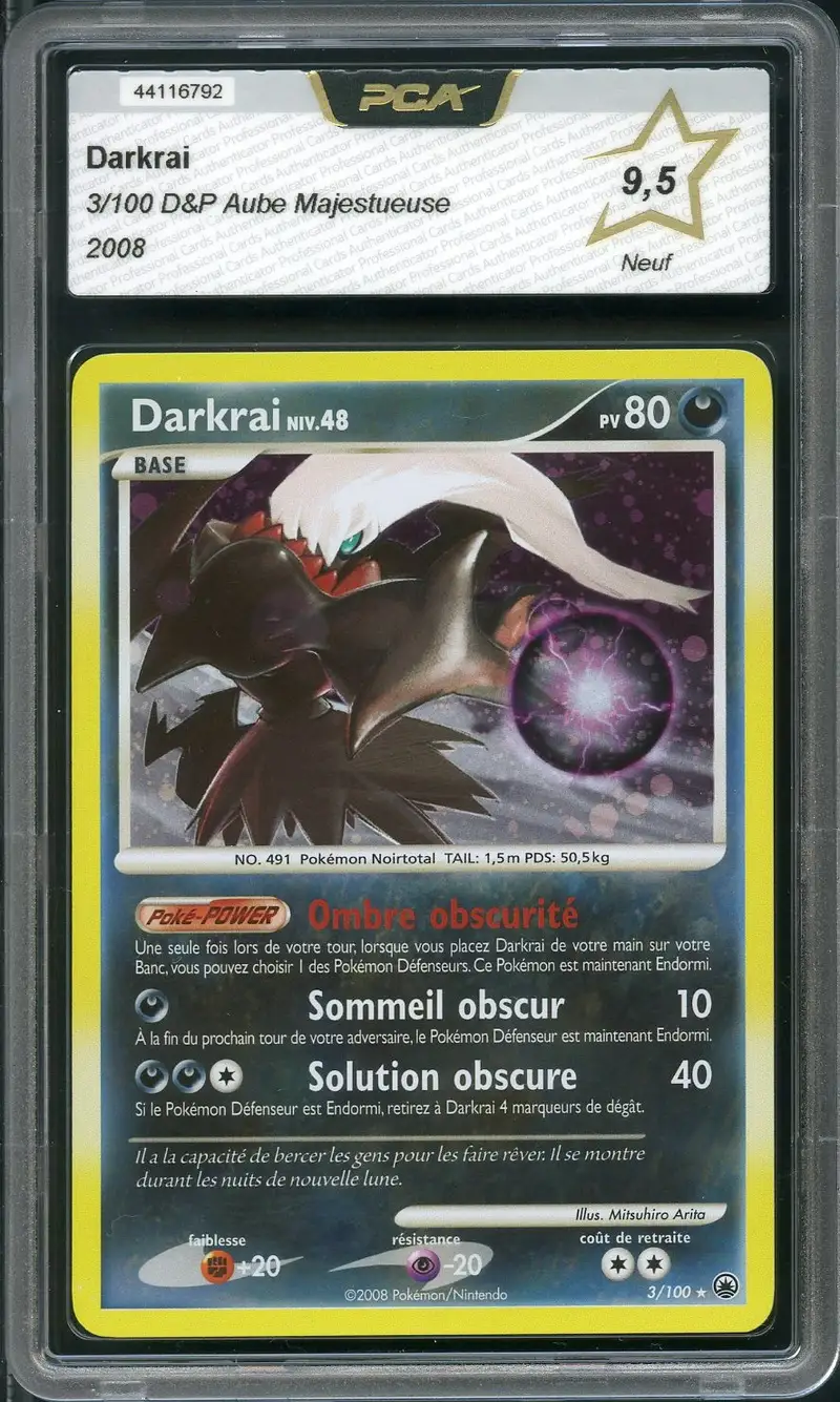 PCA 9.5 Darkrai Holo