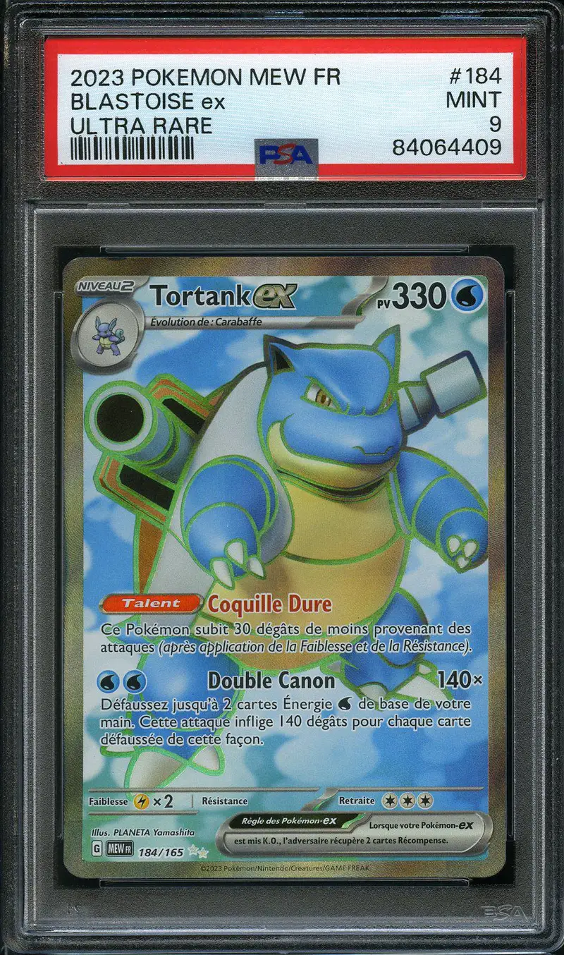 PSA 9 Tortank Ex